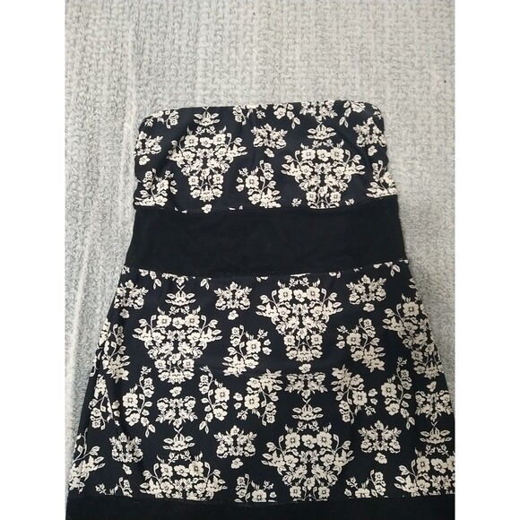 Coco Rave Strapless Floral Mini Dress Md Sexy Boho Cottage Core - Picture 3 of 11